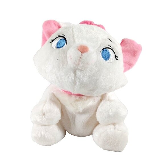 Disney Store Exclusive Aristocats Marie Plush  10" White Cat Movie - Picture 1 of 4